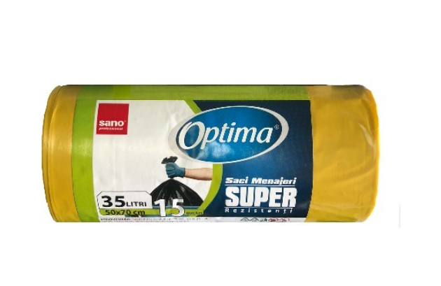 SANO OPTIMA SACI SUPER 35L 15 50*70 GALBENI